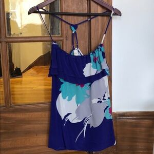 Yumi Kim Blue Floral Top